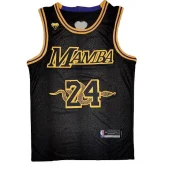 Баскетбольная Джерси NBA Los Angeles Lakers №24 Kobe Bryant "Black"