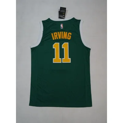 Баскетбольная Джерси Nike Boston Celtics 18-19 №11 Kyrie Irving "Green" фото № 2