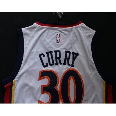 Баскетбольная Джерси Nike Golden State Warriors №30 Stephen Curry "White" фото № 2