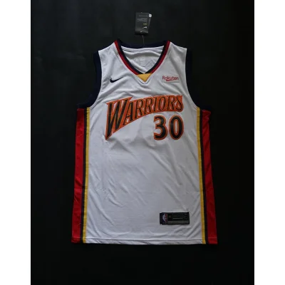 Баскетбольная Джерси Nike Golden State Warriors №30 Stephen Curry "White" фото № 7