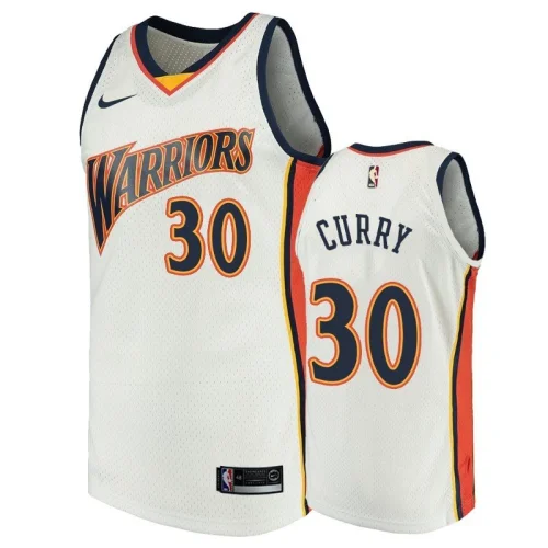Баскетбольная Джерси Nike Golden State Warriors №30 Stephen Curry "White"