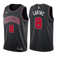 Баскетбольная Джерси Nike Chicago Bulls 18-19 №8 Zach LaVine "Black"