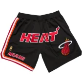 Баскетбольные Шорты Just Don Miami Heat "Black"