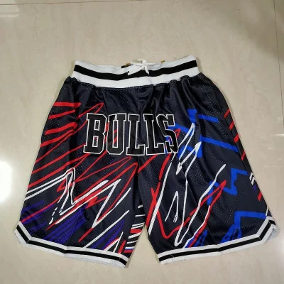 Баскетбольные Шорты Just Don Chicago Bulls "Black" фото № 4