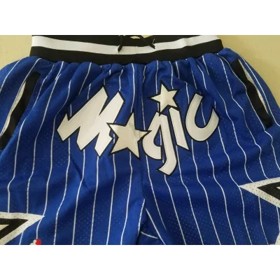 Баскетбольные Шорты Just Don Orlando Magic With Logo "Blue" фото № 6