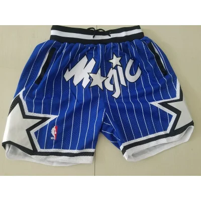 Баскетбольные Шорты Just Don Orlando Magic With Logo "Blue" фото № 5