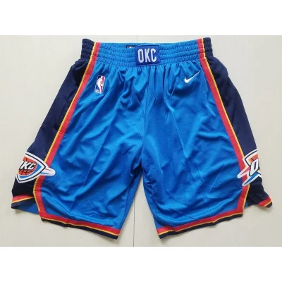 Баскетбольные Шорты Nike X NBA Oklahoma City Thunder 17-18 "Blue" фото № 2