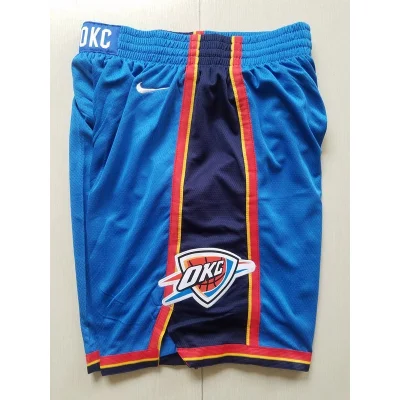 Баскетбольные Шорты Nike X NBA Oklahoma City Thunder 17-18 "Blue" фото № 3