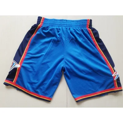 Баскетбольные Шорты Nike X NBA Oklahoma City Thunder 17-18 "Blue" фото № 4