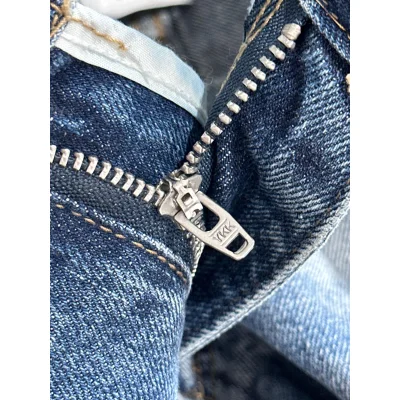 Джинсы Burberry Backside Brown Stripe Horse And Warrior "Blue" фото № 7 Джинсы Burberry Backside Brown Stripe Horse And Warrior "Blue" фото № 7