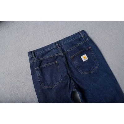 Джинсы Carhartt Small Brand Logo "Blue" фото № 3