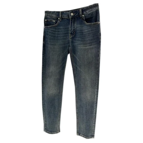 Штаны Christian Dior White Logo Backside "Blue"