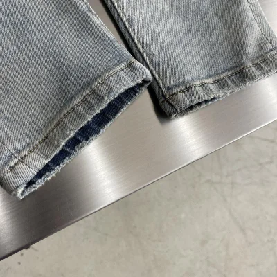 Джинсы Christian Dior Backside Logo Dior Tears "Blue" фото № 4