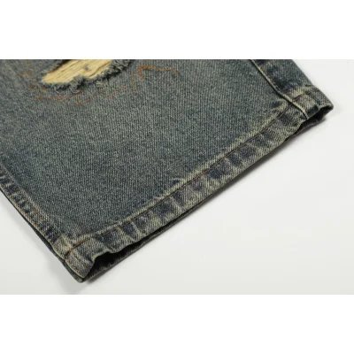 Джинсы Derschutze Distressed "Grey/Patchwork" фото № 5