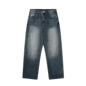 Джинсы Derschutze Wide Leg "Blue Washed/Character"