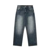 Джинсы Derschutze Wide Leg "Blue Washed/Character"