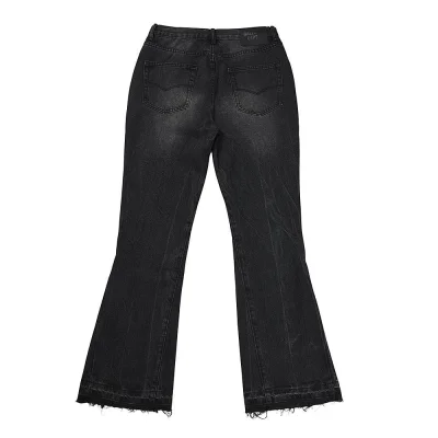 Джинсы Gallery Dept. LA Flare Waxed "Black" фото № 2