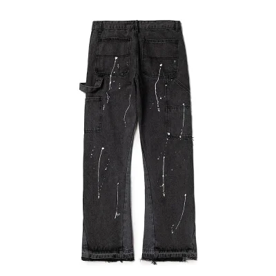 Джинсы Gallery Dept. LA Flare Carpenter Splash "Black" фото № 2 Джинсы Gallery Dept. LA Flare Carpenter Splash "Black" фото № 2