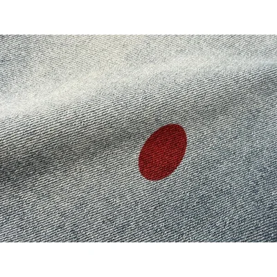 Джинсы Louis Vuitton With Logo And Red Dot "Blue/Gray" фото № 6