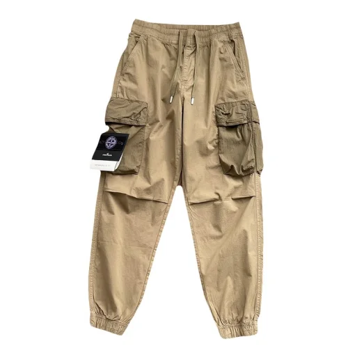 Джоггеры Stone Island Membrana 3L "Brown"