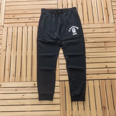 Спортивные Штаны A Bathing Ape Printed Iconic Head "Black" фото № 4