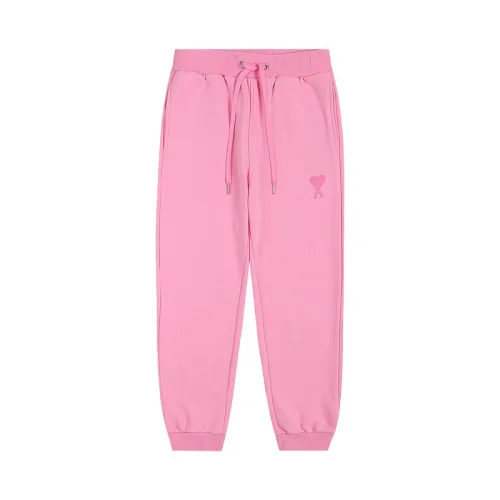 Штаны Amiri Monochrome Cotton With Logo "Pink"
