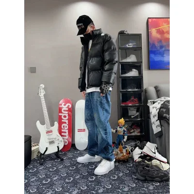 Джинсы Balenciaga Painted With Inscriptions "Blue" фото № 7