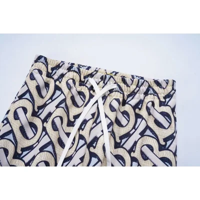 Штаны Burberry Woven Letters-Print "Beige/White" фото № 7