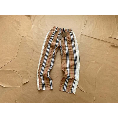 Штаны Burberry The Checkered Style Of The Brand "Brown" фото № 5