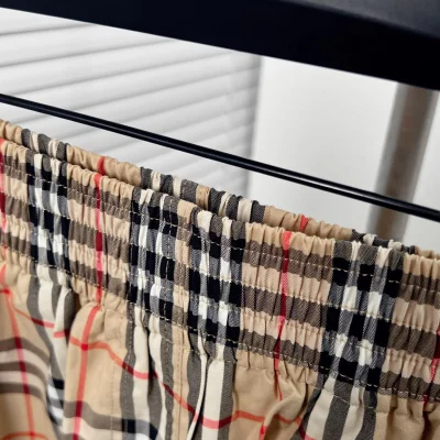 Рубашка Burberry Red And Black Lines Allsides Checked Print "Black" фото № 4