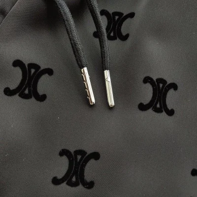 Штаны Celine On An Elastic Band With Logo Print "Black" фото № 9 Штаны Celine On An Elastic Band With Logo Print "Black" фото № 9