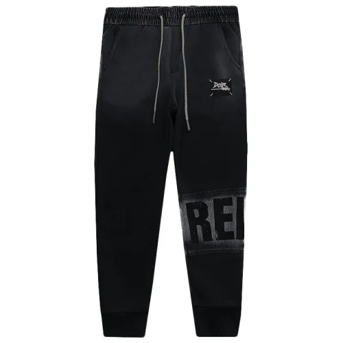 Штаны Christian Dior Black Frontside Print Red "Black"