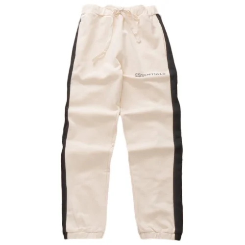 Штаны Essentials Colored Side Stripe "Beige Black"