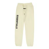 Штаны Fear Of God With Black Text Logo "Cream"