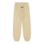 Штаны Fear Of God With Text Logo - Sports Style "Beige"