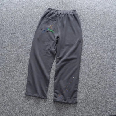 Штаны Gallery Dept Paint Letter Print "Gray" фото № 5