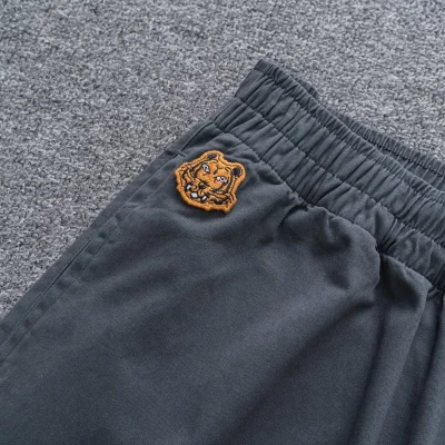Штаны Kenzo Tiger Head - Patch "Gray" фото № 5 Штаны Kenzo Tiger Head - Patch "Gray" фото № 5