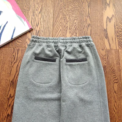 Штаны Moncler With Brand Logo And Patch "Gray" фото № 3