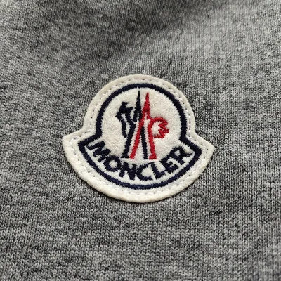 Штаны Moncler With Brand Logo And Patch "Gray" фото № 7