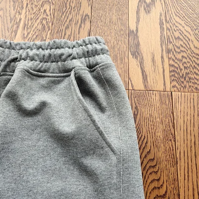 Штаны Moncler With Brand Logo And Patch "Gray" фото № 8