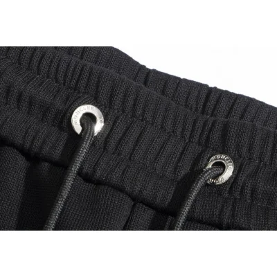 Штаны Moncler With Logo And Stripes On The Side "Black" фото № 3