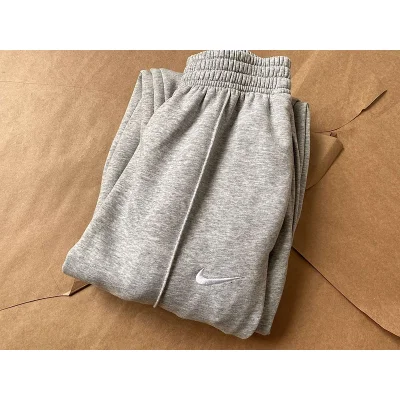 Штаны Nike Cotton Sweatpants - Monochrome "Gray" фото № 3 Штаны Nike Cotton Sweatpants - Monochrome "Gray" фото № 3