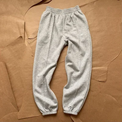 Штаны Nike Cotton Sweatpants - Monochrome "Gray" фото № 6 Штаны Nike Cotton Sweatpants - Monochrome "Gray" фото № 6