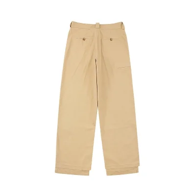 Штаны Palm Angels Classic Wide Straight "Beige" фото № 2