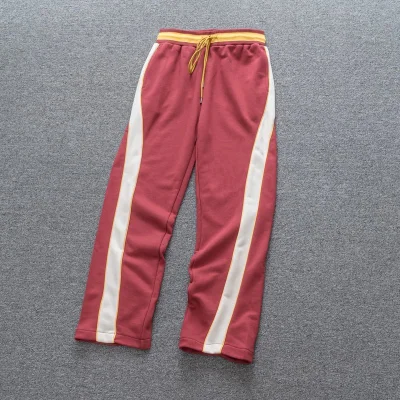 Штаны Rhude On A Yellow Elastic Band With White Stripes "Peach" фото № 2