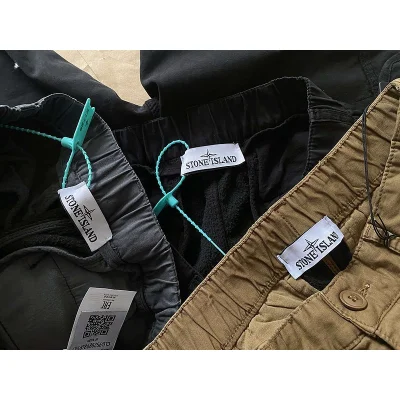 Штаны Stone Island Tapered With Big Pockets "Gray" фото № 2