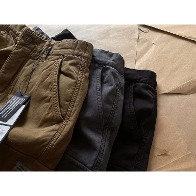 Штаны Stone Island Tapered With Big Pockets "Gray" фото № 4