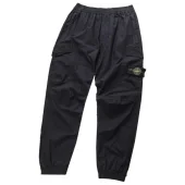 Штаны Stone Island With Patch On The Pocket - Logo "Black"