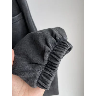 Штаны Stone Island With Logo Patch On The Side "Black/Gray" фото № 8