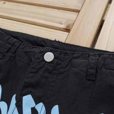 Штаны Stussy With The Inscription Of The Logo "Black/Blue" фото № 7